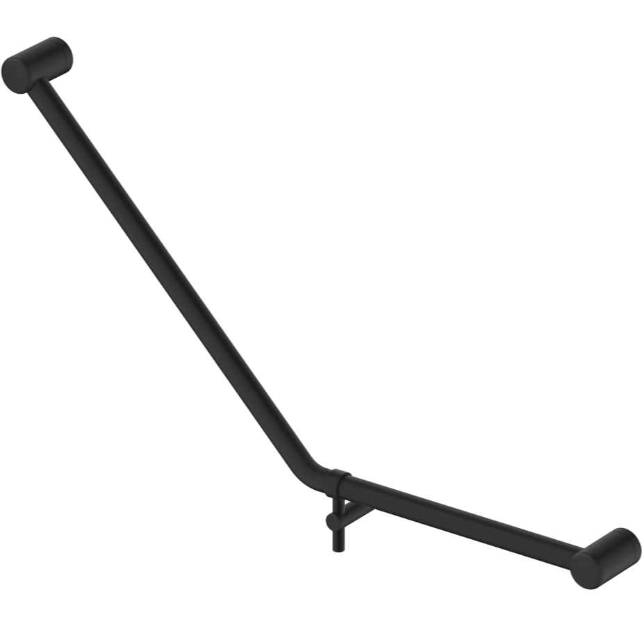 Mica Care Curved - 45 Degree - 450x650mm- Grab Rail