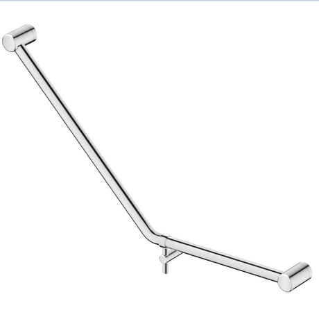Mica Care Curved - 45 Degree - 450x650mm- Grab Rail
