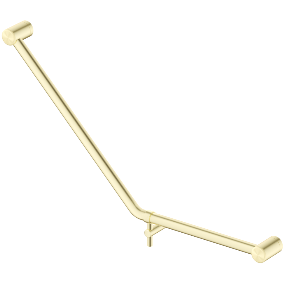 Mica Care Curved - 45 Degree - 450x650mm- Grab Rail