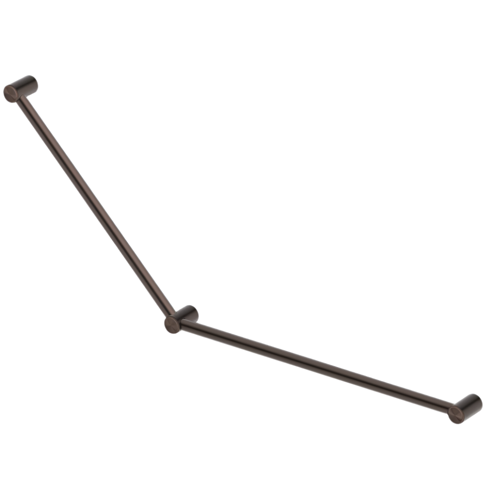Mica Care Curved - 45 Degree - 750x900mm - Grab Rail