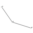 Mica Care Curved - 45 Degree - 750x900mm - Grab Rail