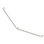 Mica Care Curved - 45 Degree - 750x900mm - Grab Rail