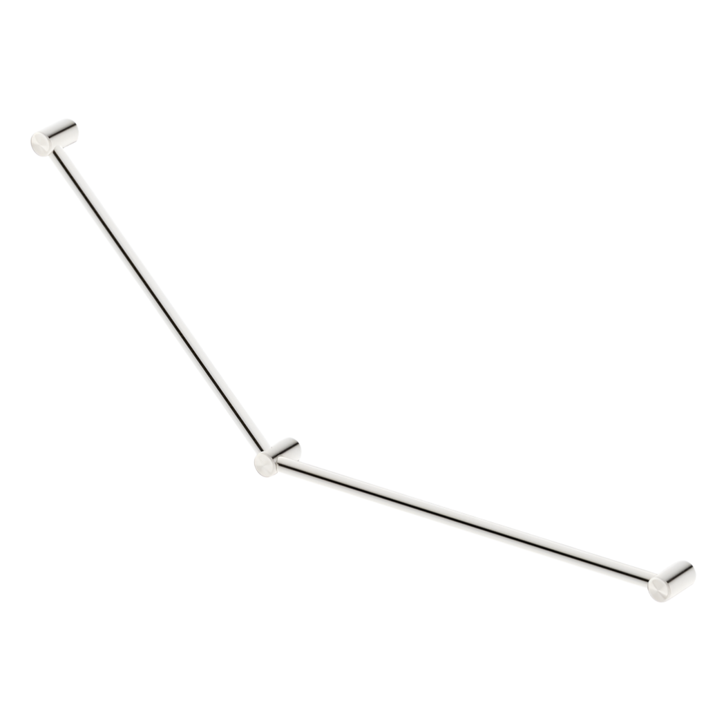 Mica Care Curved - 45 Degree - 750x900mm - Grab Rail