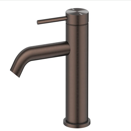 Mica Curved Spout Basin Mixer