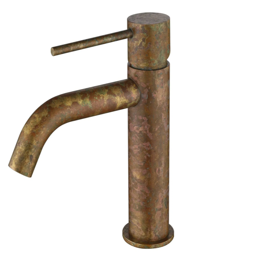 Mica Curved Spout Basin Mixer