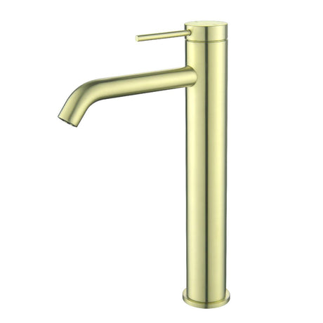 Mica Curved Spout Tall Basin Mixer