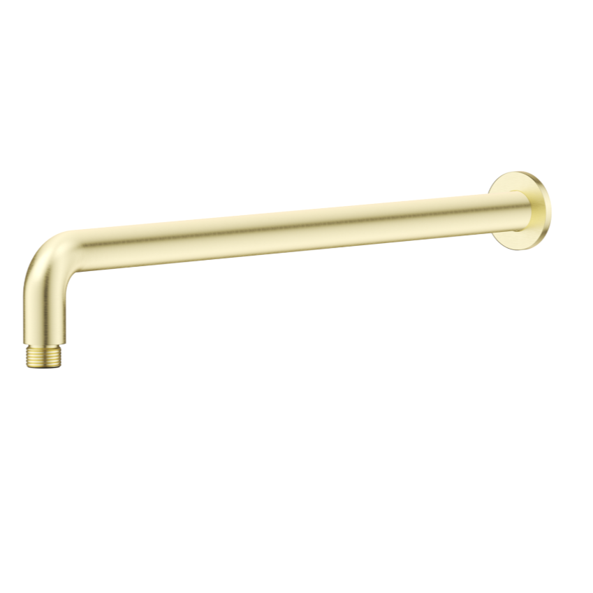 Mica Curved  Wall Shower Arm - 450mm