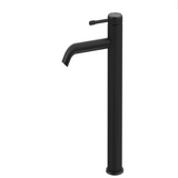 Mica Fluted Curved Spout Tall Basin Mixer