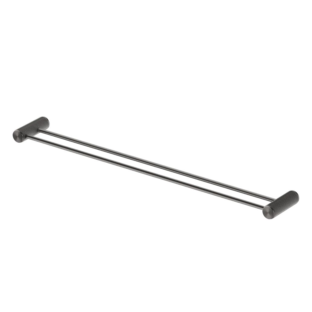 Mica Fluted Double Towel Rail-800mm