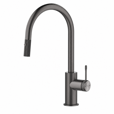 Mica Fluted Pull-Out Gooseneck Sink Mixer