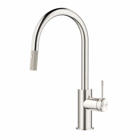 Mica Fluted Pull-Out Gooseneck Sink Mixer