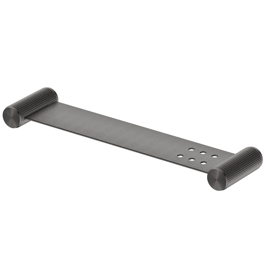 Mica Fluted Stainless Shelf – 400mm