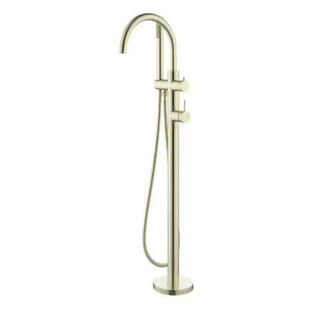 Mica Freestanding Mixer with Hand Shower - Bath Spout