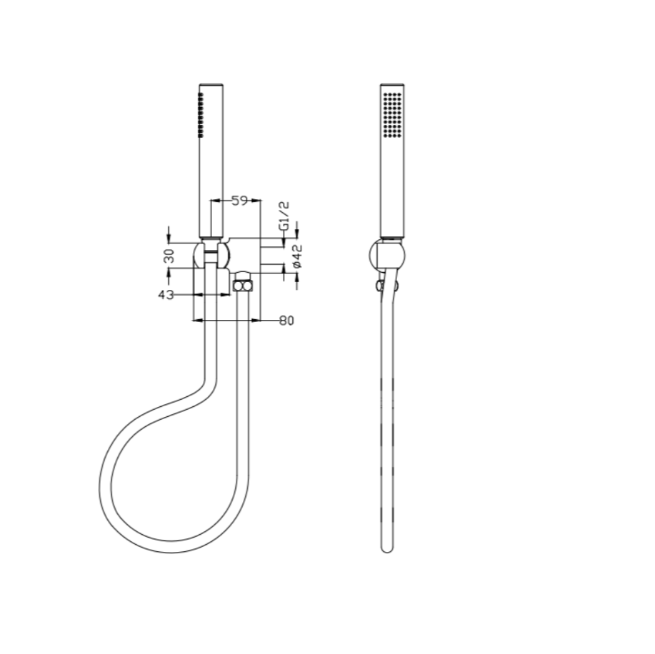 Mica Hand Shower
