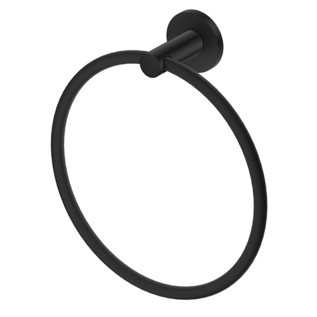 Mica Hand Towel Ring (Black)