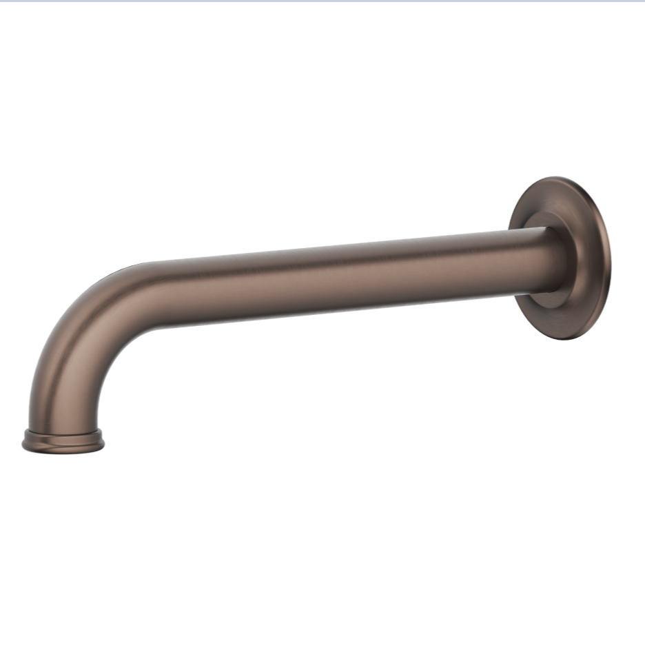 Mica Heritage Curved - 160/220/250mm - Bath Spout