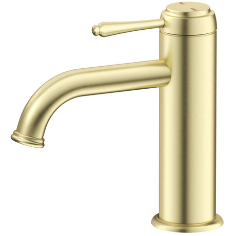 Mica Heritage Curved Spout Basin Mixer