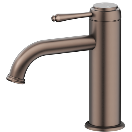 Mica Heritage Curved Spout Basin Mixer
