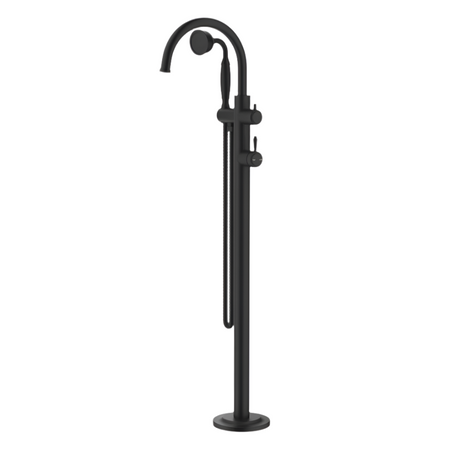 Mica Heritage  Freestanding Mixer with Hand Shower - Bath Spout