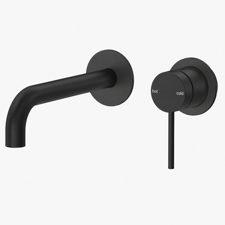 Mica Wall-Spout Combo – 2P – Curved Spout-185mm– Trim Kit Only