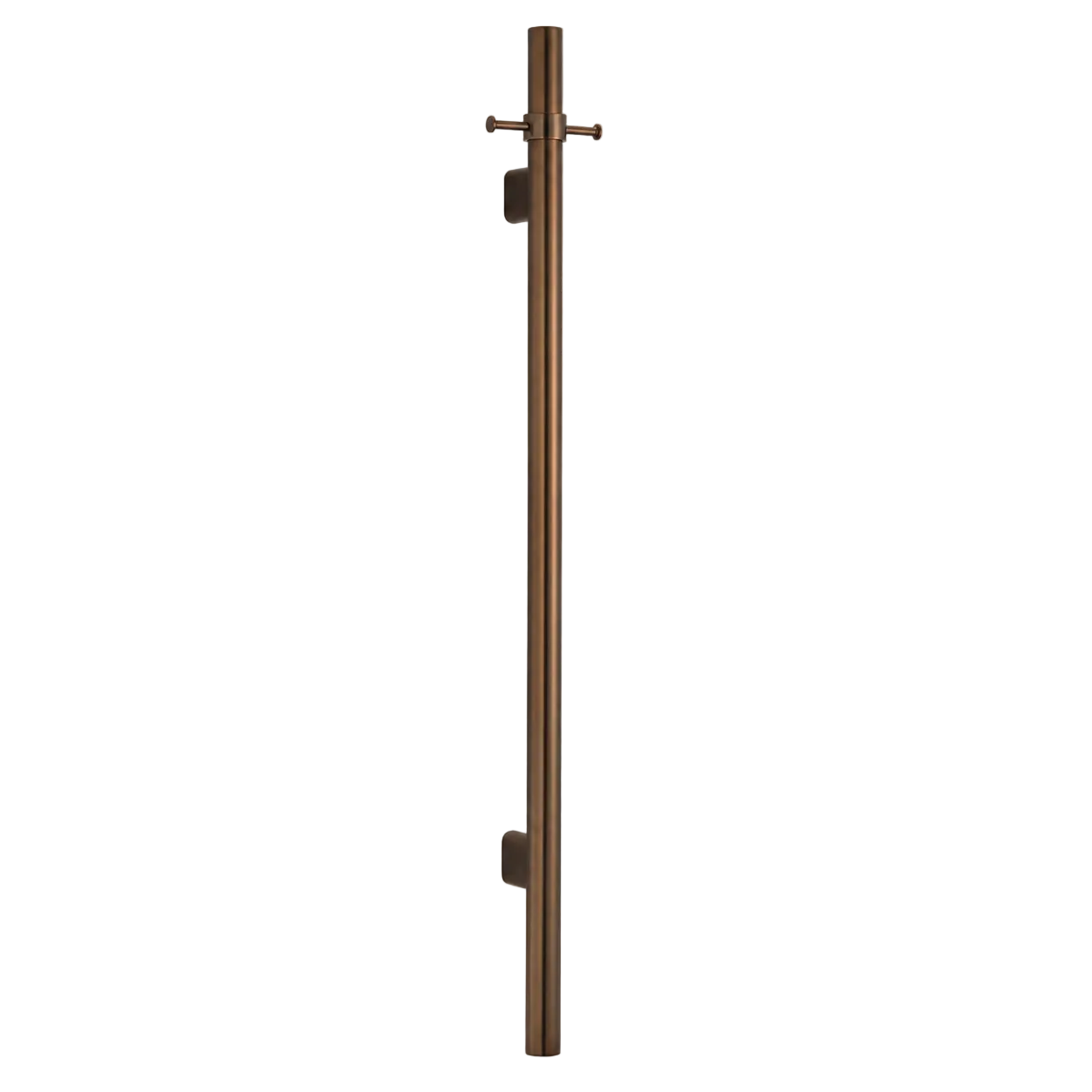 Mica vertical heated towel rail