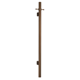 Mica vertical heated towel rail