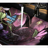 KOHLER Dutchmaster Floral Carillon Self Rimming Basin Rectangle (370x536x156mm)