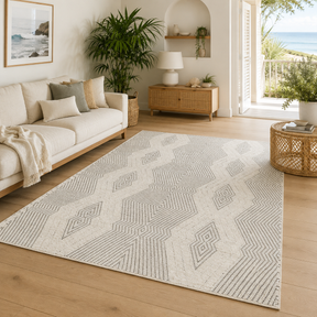Miller Rhythm Chime Bone Rug