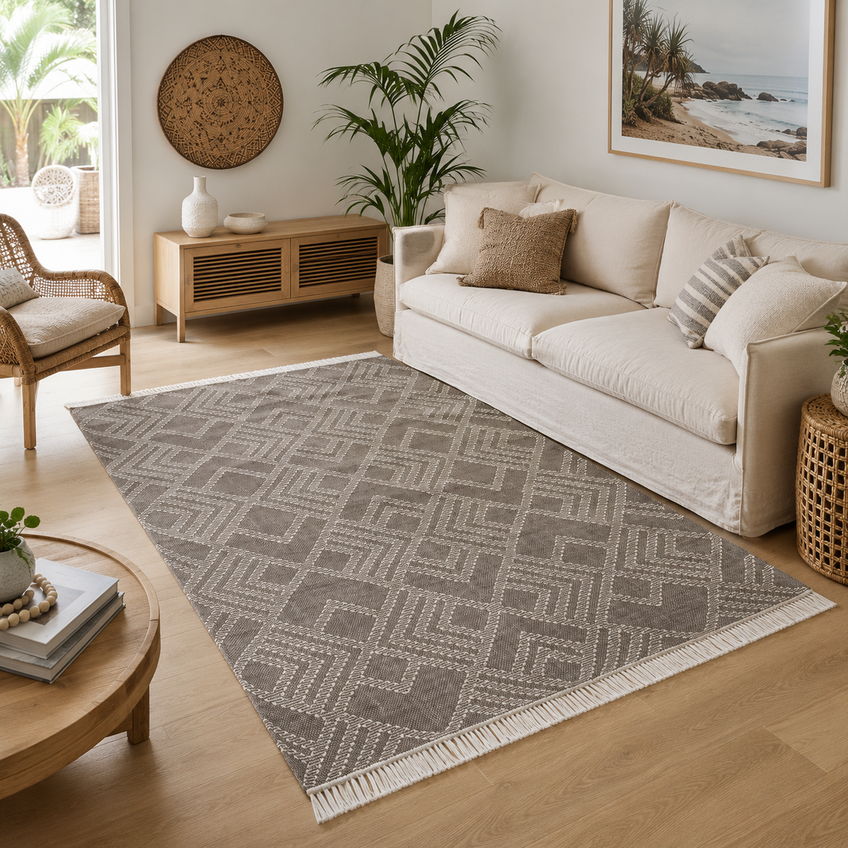 Miller Rhythm Symphony Grey Rug