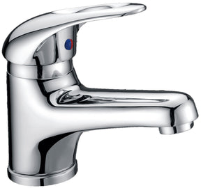 Mina Slim Rectangle Handle Basin Mixer Lead Free Chrome