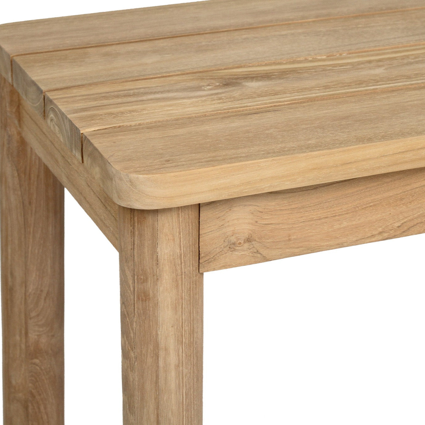 Mira Grade Teak Outpost Bench Seat – 1m