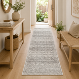 Mirage Gwyneth Stunning Transitional Silver Runner Rug