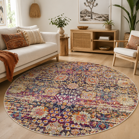 Mirage Zolan Transitional Multi Round Rug