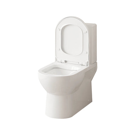 Moi Back-to-Wall Toilet Suite (Gloss White)
