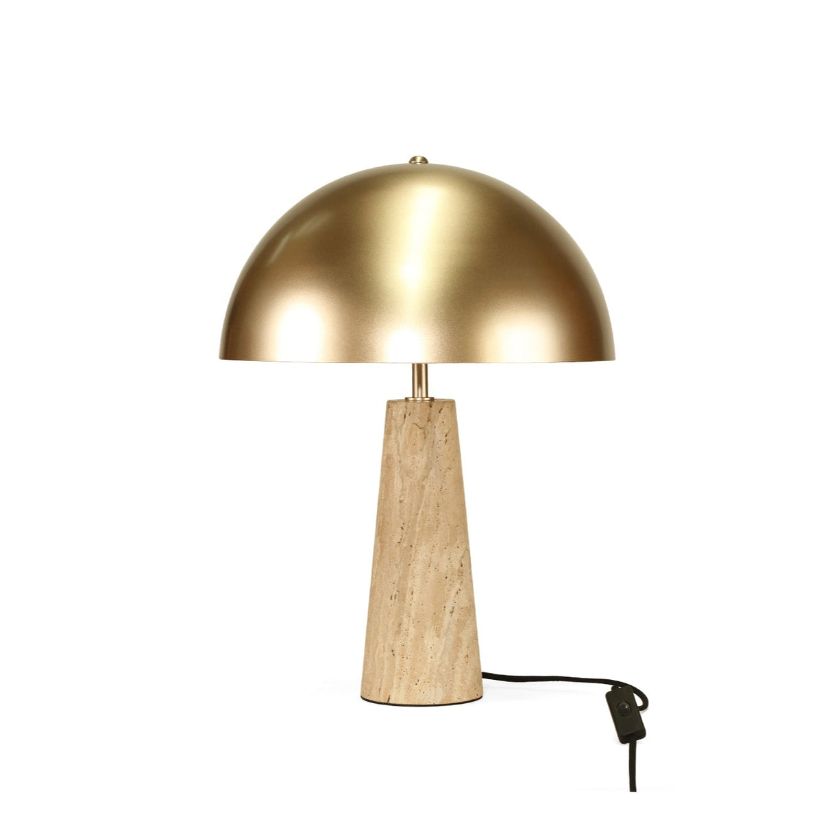 Molly Solid natural Travertine Lamp