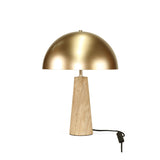 Molly Solid natural Travertine Lamp