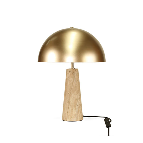 Molly Solid natural Travertine Lamp