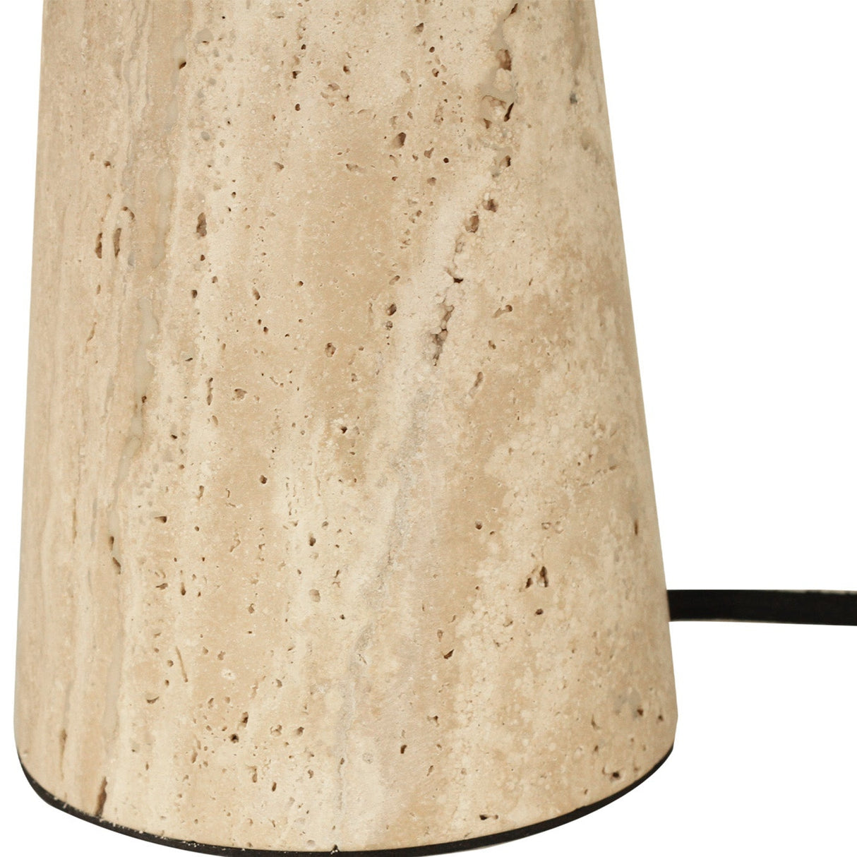 Molly Solid natural Travertine Lamp