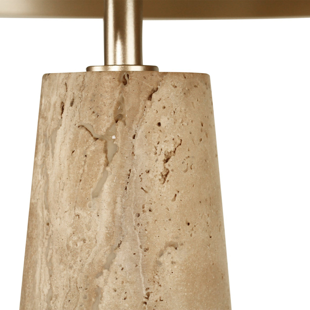 Molly Solid natural Travertine Lamp