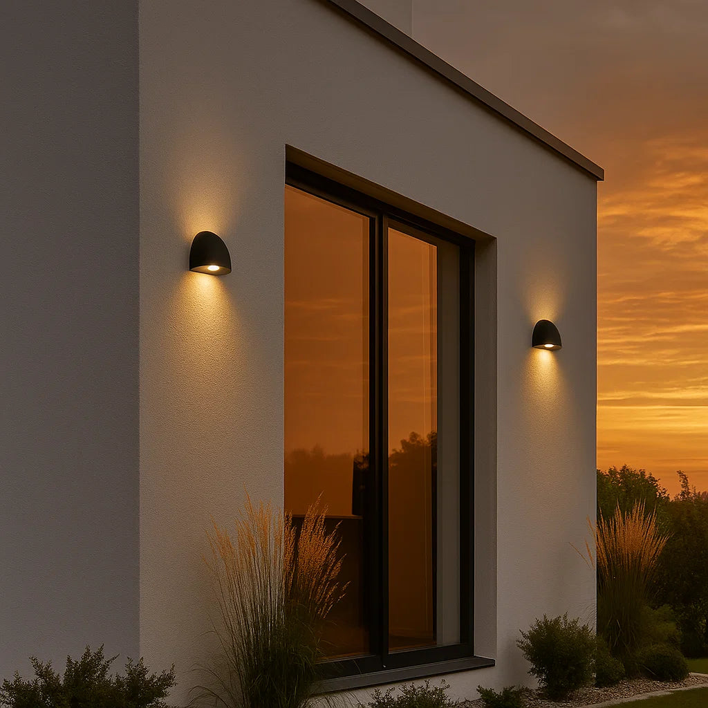 Mora Exterior Wall Light Black IP54