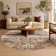 Museum Lili Fuschia Round Rug