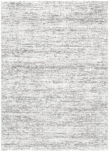 Nola Canvas Abstract Grey Rug - N008