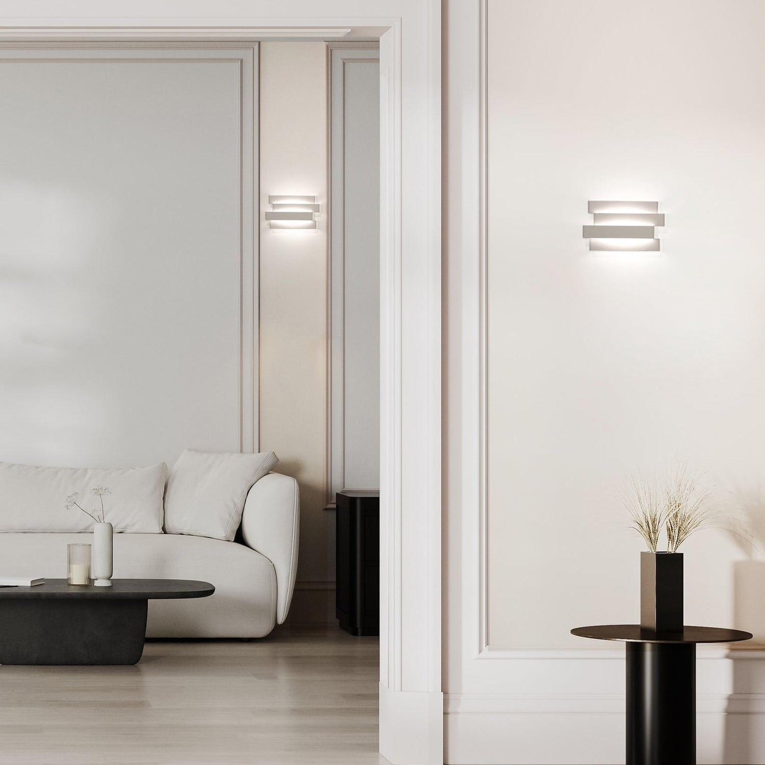 NAGOYA: City Series LED Tri-CCT Interior Rectangular Up/Down Dimmable Wall Light