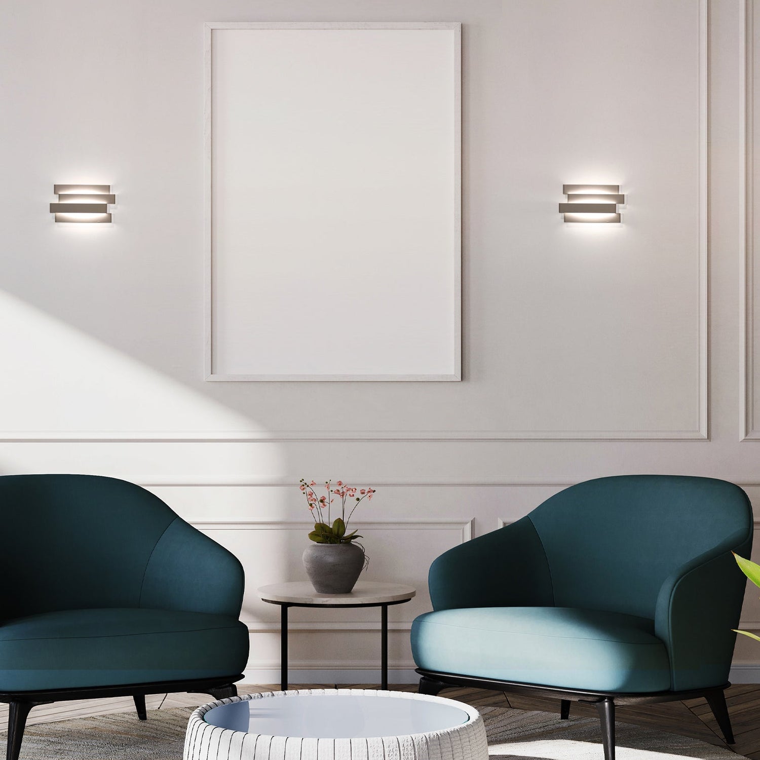 NAGOYA: City Series LED Tri-CCT Interior Rectangular Up/Down Dimmable Wall Light