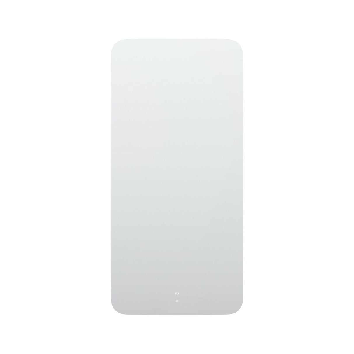 NEWPORT LED Soft Square Frameless Back Lit Tuffi Mirror 1500x750mm