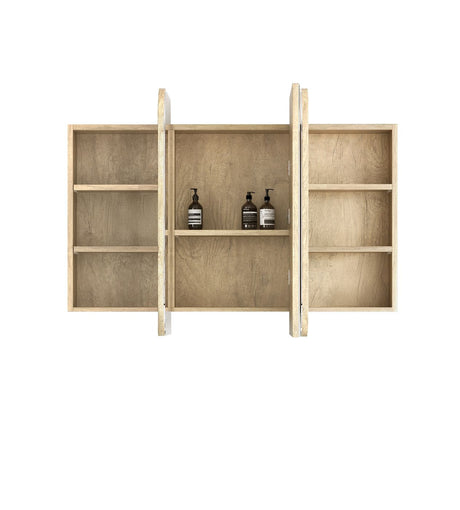 NEWPORT Natural Soft Square Shaving Cabinet (Optional Sizes)
