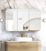 NEWPORT Natural Soft Square Shaving Cabinet (Optional Sizes)