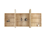 NEWPORT Natural Soft Square Shaving Cabinet (Optional Sizes)