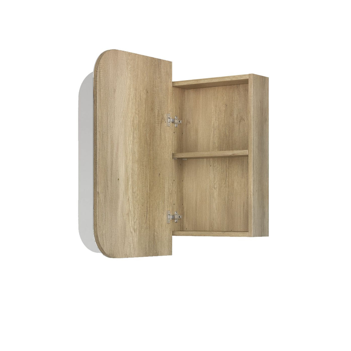 NEWPORT Natural Soft Square Shaving Cabinet (Optional Sizes)