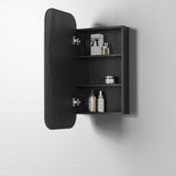 NEWPORT Shaving Cabinet 900mm Black Oak with Optional LED